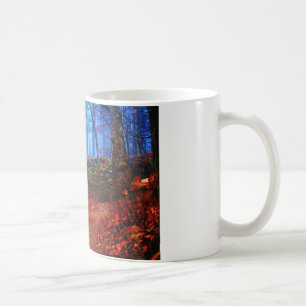 Caneca De Café Presentes de Roupas de Pintura a Óleo da Floresta