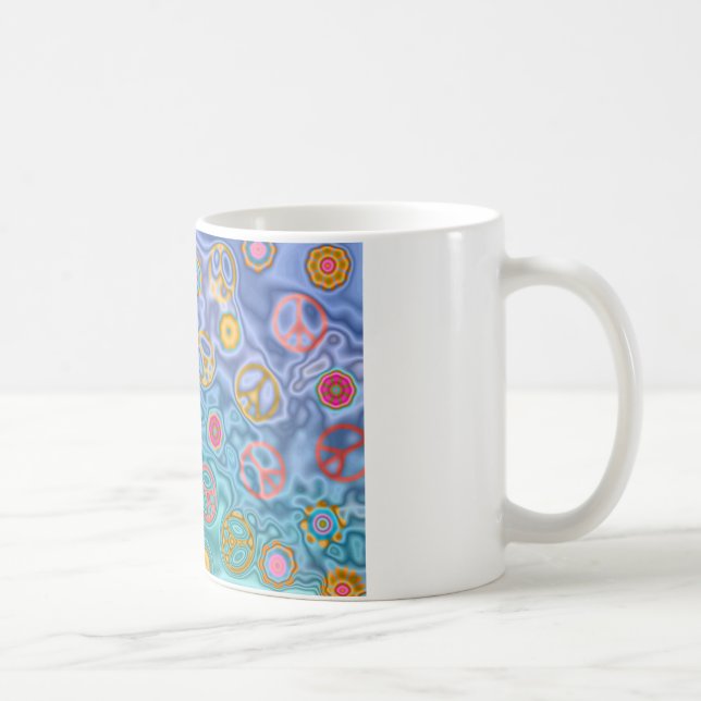 Caneca De Café Presentes de Roupas Ondas do Oceano Pacífico dos A (Direita)