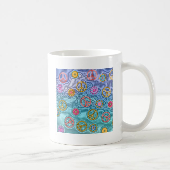 Caneca De Café Presentes de Roupas Ondas do Oceano Pacífico dos A (Direita)