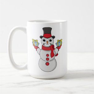 Caneca De Café Presentes de Snowman
