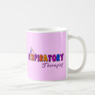 Caneca De Café Presentes de Stickman do terapeuta respiratório