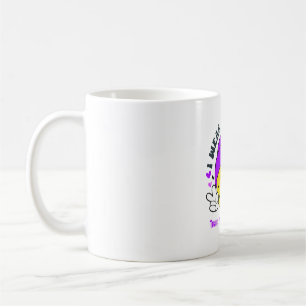 Caneca De Café Presentes de suporte à fita de sensibilização para