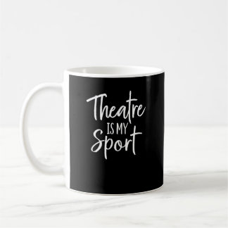 Caneca De Café Presentes de Teatro de Atores é meu Spo