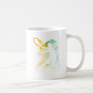 Caneca De Café Presentes de tênis para jogadores de tênis e fãs d