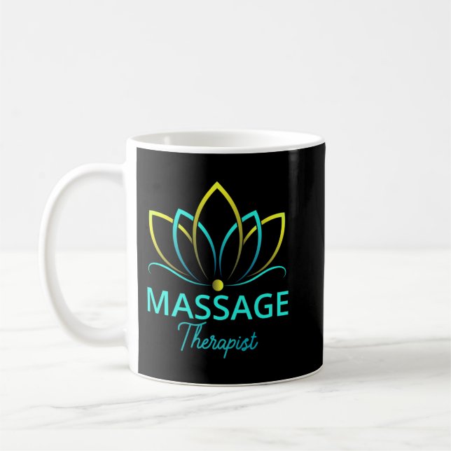 Caneca De Café Presentes de terapia de massagem para mulheres mas (Esquerda)
