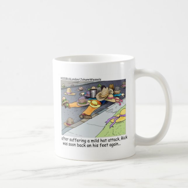 Caneca De Café Presentes Divertidos Camisetas e Colecionáveis Hat (Direita)