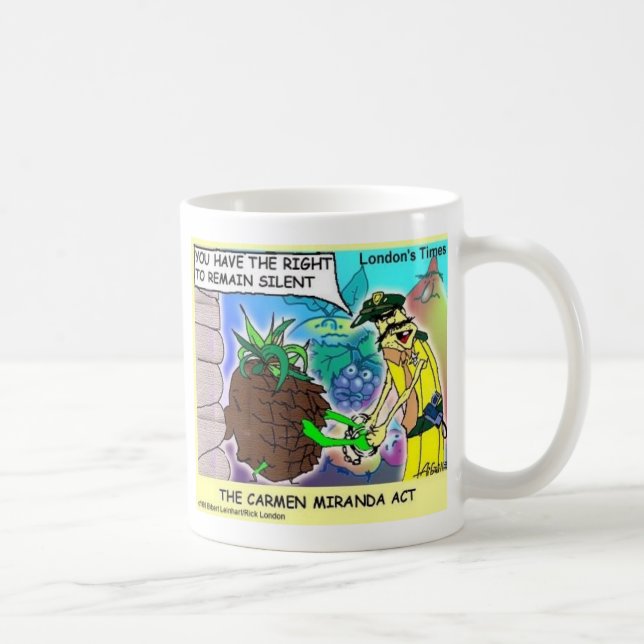Caneca De Café Presentes Divertidos e Colecionáveis da Carmen Mir (Direita)
