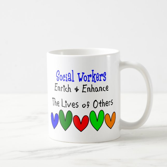Caneca De Café Presentes do assistente social (Direita)