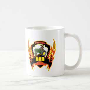 Caneca De Café Presentes do dia dos pais do pai do fazendeiro