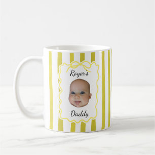 Caneca De Café Presentes do Dia dos Pais para o Papai Listras Ama