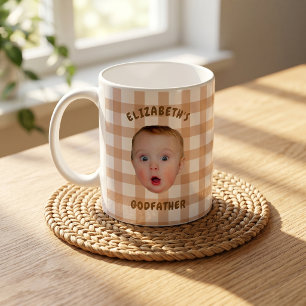 Caneca De Café Presentes do Dia dos Pais Para o Papai Marrom