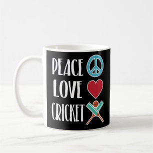Caneca De Café Presentes do jogador de fãs do críquete do jogad
