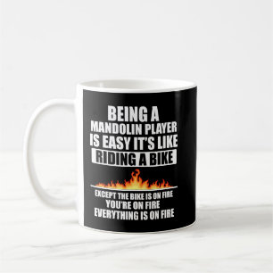 Caneca De Café Presentes do jogador de trevo Mandolin Mando Lover