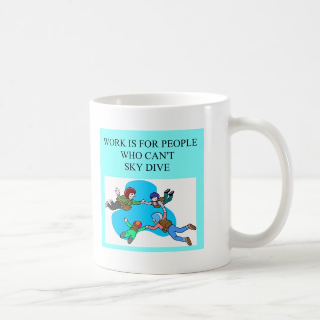 Caneca De Café presentes do mergulhador do céu (Direita)