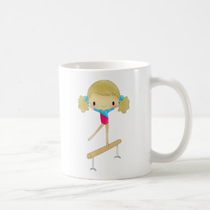 Caneca De Café Presentes e acessórios personalizados da ginásti
