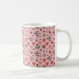 Caneca De Café Presentes e Arte de Dias de as mães Reais