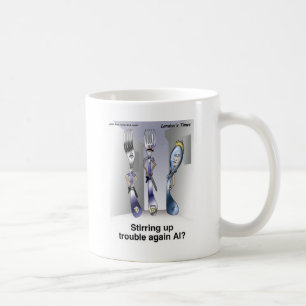Caneca De Café Presentes e Colecionáveis de Cartoon Engraçado da