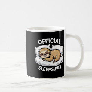 Caneca De Café Presentes engraçados de pijama oficial de preguiça