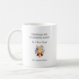 Caneca De Café Presentes Engraçados de Treinador Personalizados C
