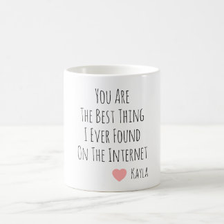 Caneca De Café Presentes engraçados do Dia dos Namorados para ele