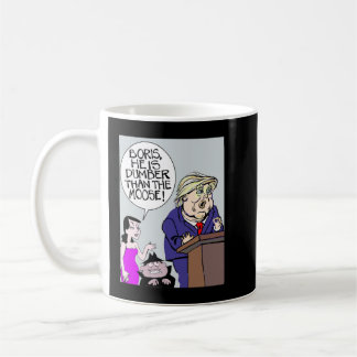 Caneca De Café Presentes Engraçados Para Donald Boris E Natasha.