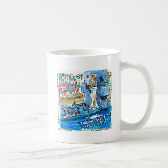Caneca De Café Presentes Engraçados Rainha da Beleza Cibernética  (Direita)