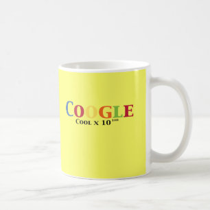 Caneca De Café Presentes   legal de Coogle x 10^100