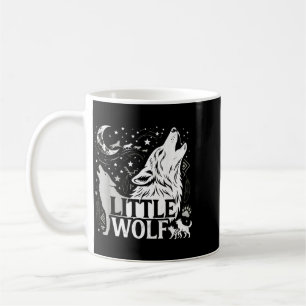 Caneca De Café Presentes Little Wolf Tribo Família Correspondente