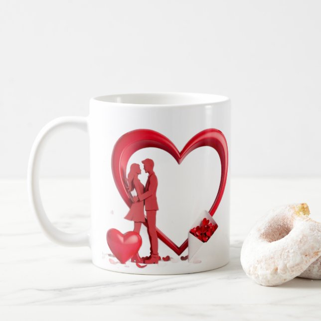 Caneca De Café Presentes para festa de casamento  (Com Donut)