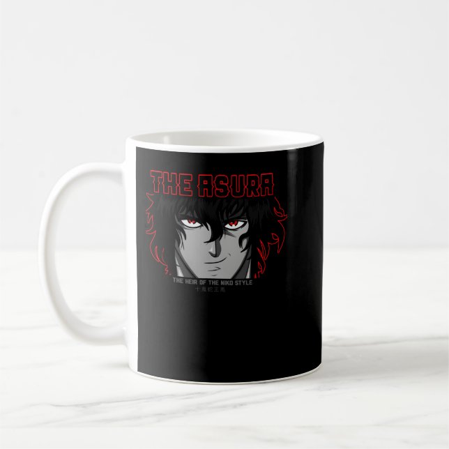 Caneca De Café Presentes Para Homens Asura Manga Anime Japonês Fa (Esquerda)