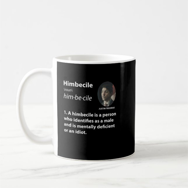 Caneca De Café Presentes Para Homens Primeiro Ministro Justin Tru (Esquerda)