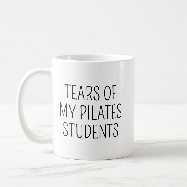 Caneca De Café Presentes para Instrutores de Pilates, Presentes d (Esquerda)