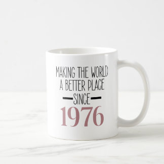 Caneca De Café Presentes para Mulheres Mãe 50 Anos 1976 Aniversár