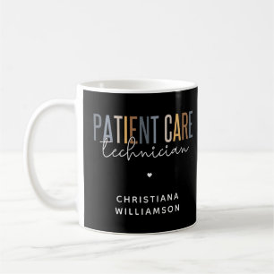 Caneca De Café Presentes PCT do Técnico de Cuidados de Doentes Pe