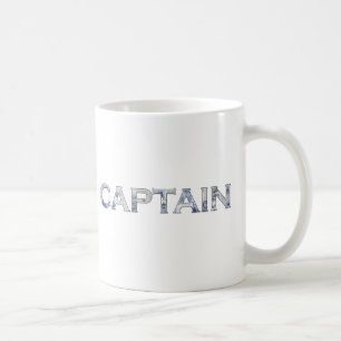 Caneca De Café Presentes personalizados capitão