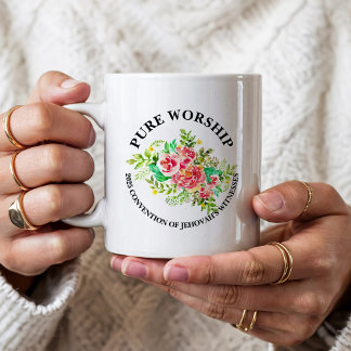 Caneca De Café Presentes Personalizados da Convenção Adoração Pur