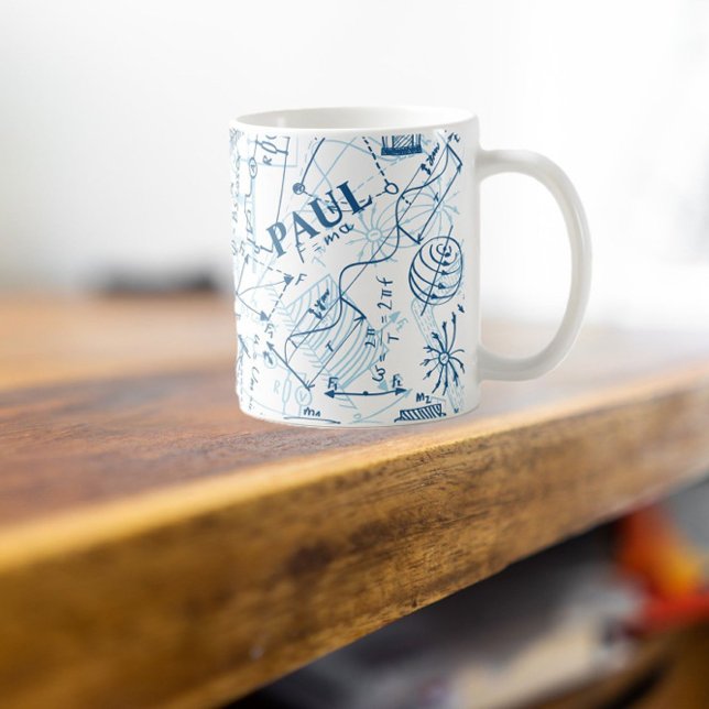 Caneca De Café Presentes personalizados da física para físicos (Criador carregado)