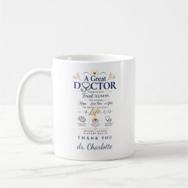 Caneca De Café Presentes Personalizados de Agradecimento ao Médic