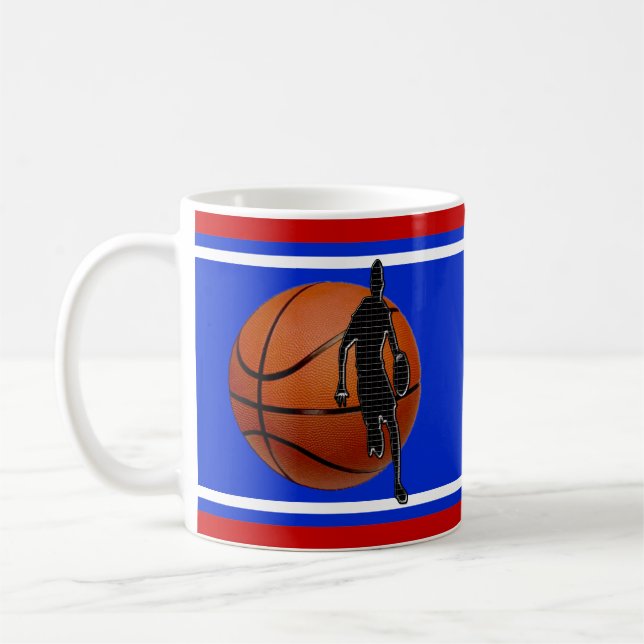 Caneca De Café Presentes personalizados de basquete para jogadore (Esquerda)