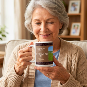 Caneca De Café Presentes Personalizados de Feliz Aposentadoria pa