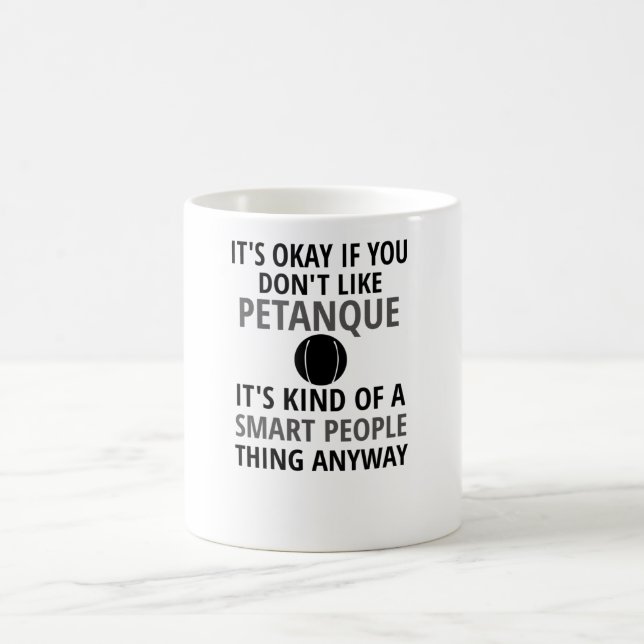 Caneca De Café Presentes Petânicos| Petanque Lover Petanque Playe (Centro)