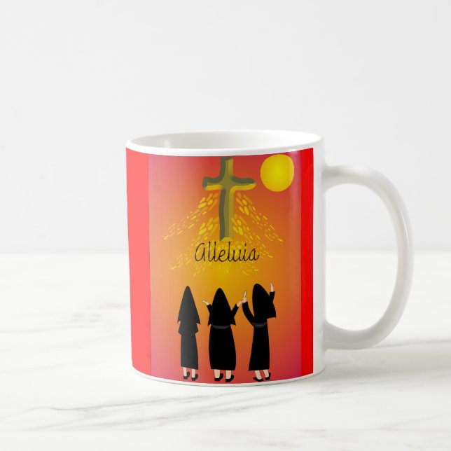 Caneca De Café Presentes Religiosos Católicos "Aleluia" (Direita)