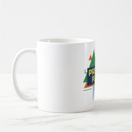 Caneca De Café Presently Perfect Abstract Modern Design