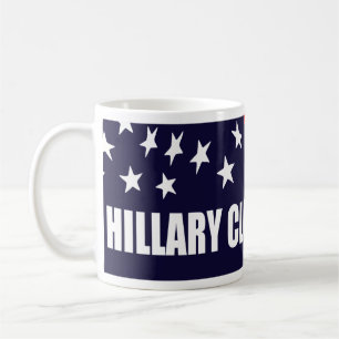 Caneca De Café Presidente 2016 bandeira americana de Hillary
