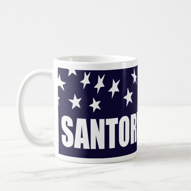 Caneca De Café Presidente 2016 de Santorum do rick (Esquerda)