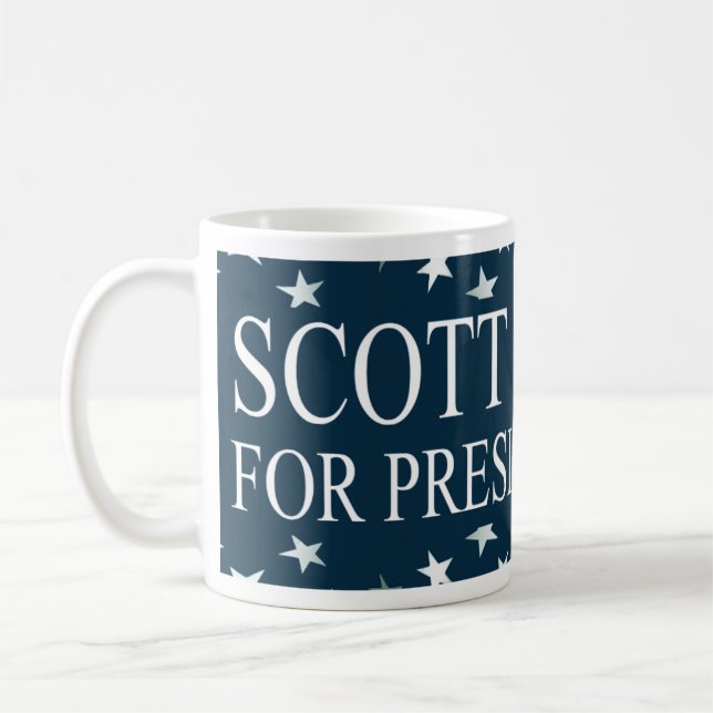 Caneca De Café Presidente 2016 do caminhante de Scott (Esquerda)