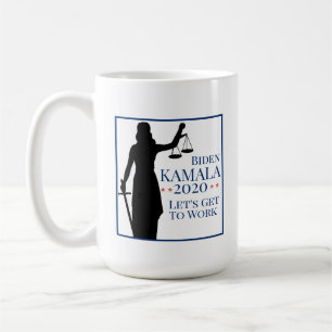 Caneca De Café Presidente Biden Harris inicia eleição para 2020