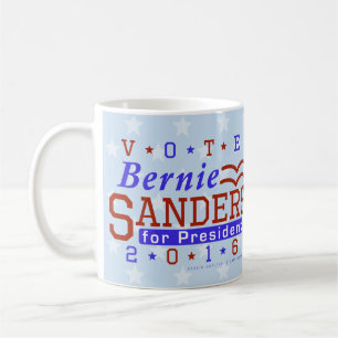 Caneca De Café Presidente das máquinas de lixar de Bernie eleição