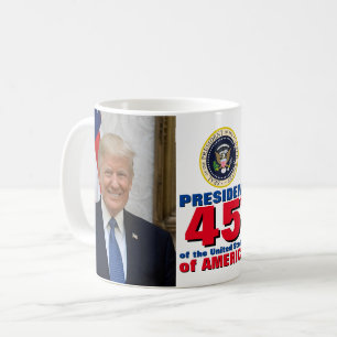 Caneca De Café Presidente Donald Trump