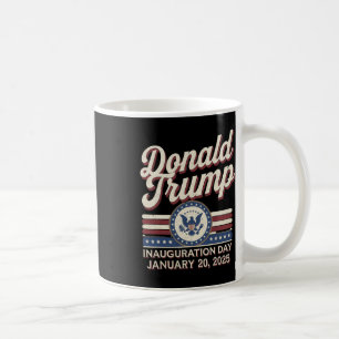 Caneca De Café Presidente Donald Trump Inauguração 2025